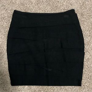 IZ Byer Black Mini Skirt size Medium